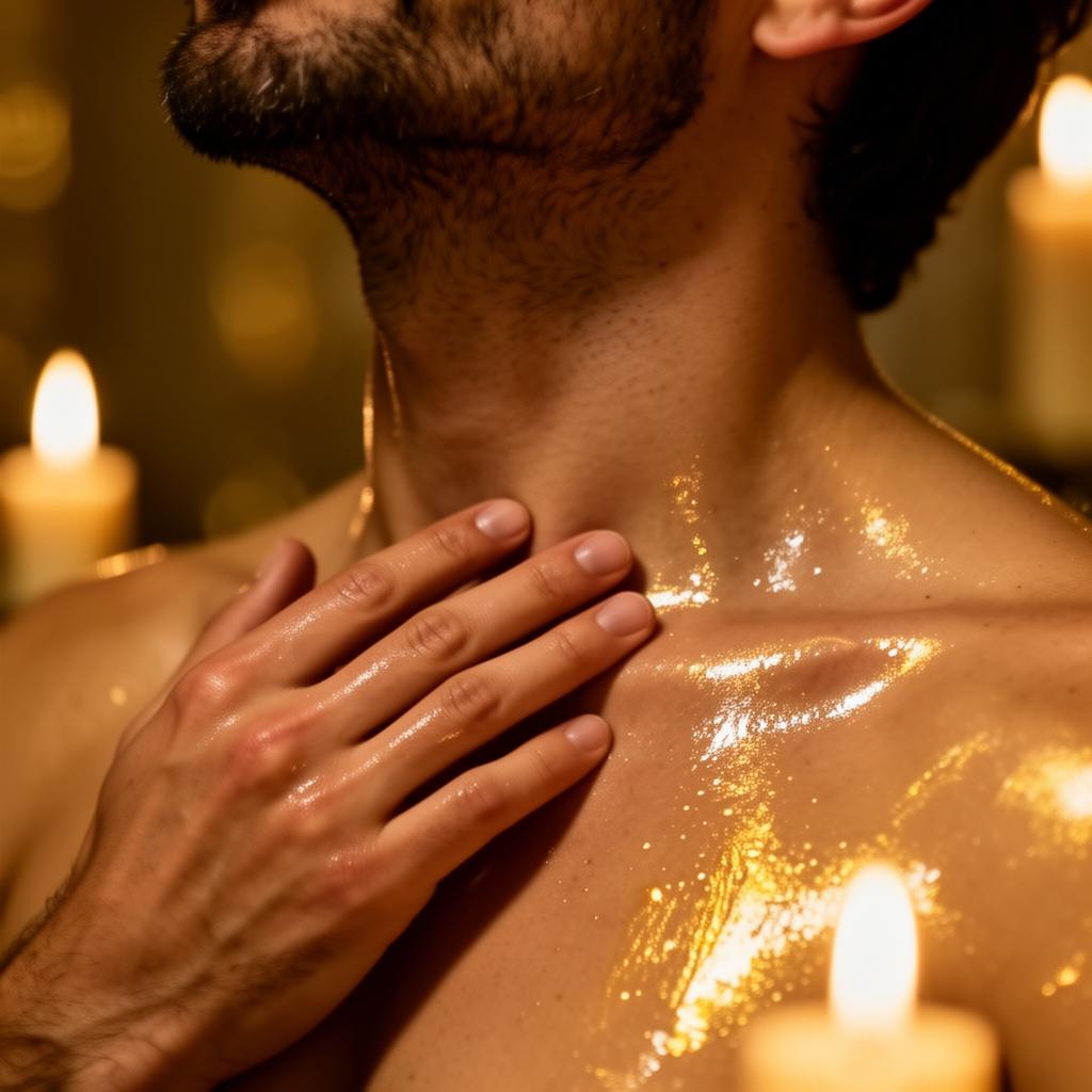 Peau en lumière chaude